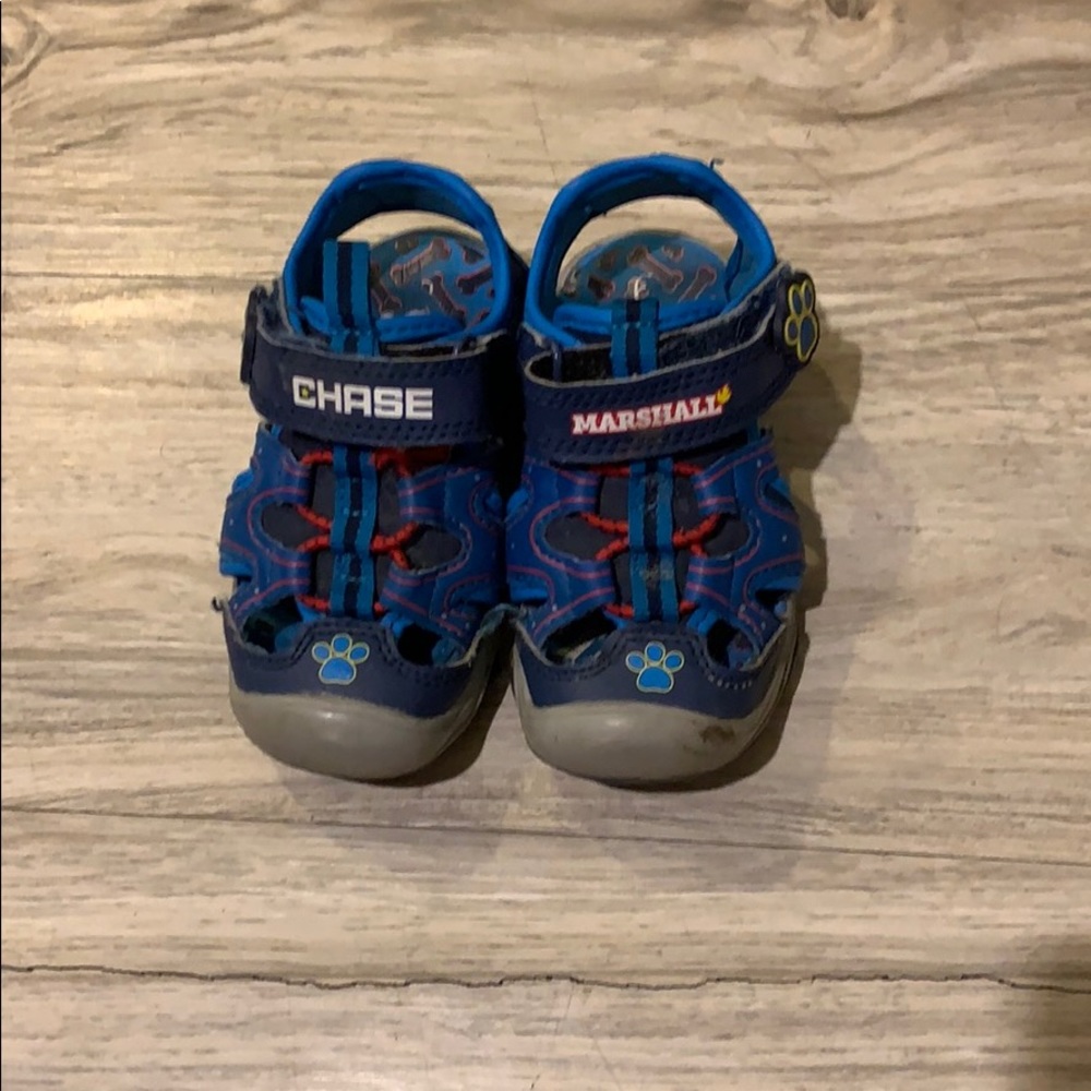 3/$6 Paw patrol toddler sandals